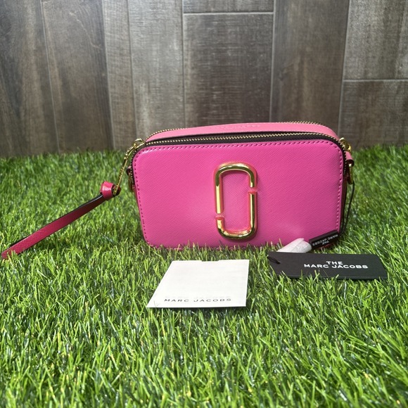 Marc Jacobs Snapshot‎ Crossbody Bag Trixie Multi Pink NWT(No Strap)